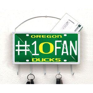 Oregon Ducks Mail Organizer, Mail Holder, Key Rack, Mail Basket, Mailbox